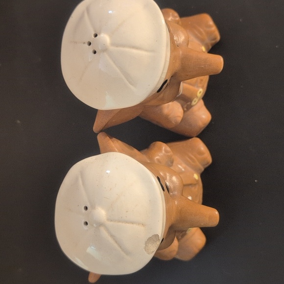 Vintage Twin Winton Baby Elephant Salt and Pepper Shakers California Pottery - Picture 5 of 7